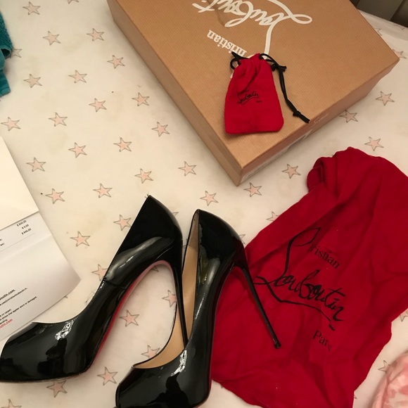 Christian Louboutin New Very Prive Black Heels - Picture 7 of 7